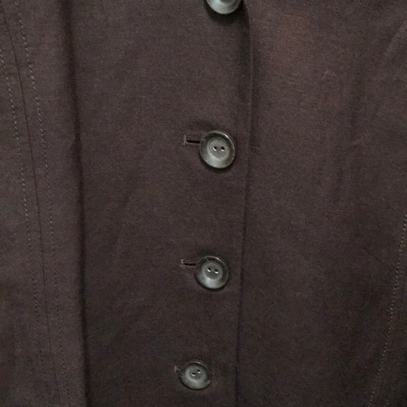 Larry Levine Suit brown 24W - Picture 3 of 9